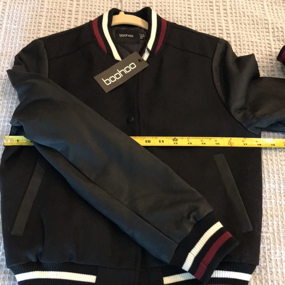 boohoo varsity style jacket - Picture 12 of 16